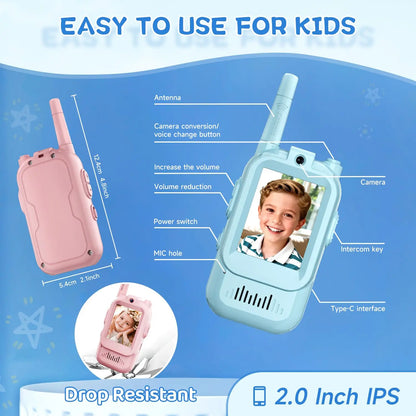 Kids Video Walkie™ – Video Walkie-Talkie for Kids
